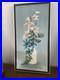 Vtg Oil Painting Colorful Flower Bouquet in Vase, Signed, Framed 10x18