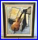 Vtg. Oil Painting of a Still Life with a Violin and Sheet Music, signed by GRACE