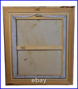 Vtg. Oil Painting of a Still Life with a Violin and Sheet Music, signed by GRACE