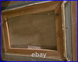 Vtg Original Oil Painting fruit & decanter Signed Still Life Salvatore Langella