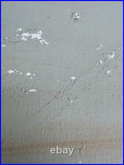 Vtg Original Signed G WHITMAN Landscape Oil Painting 44X33Read Description