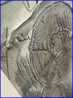Vtg Patricia Beatty A Most Unique Love'91 Signed Original Painting Art Deco