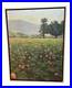Vtg Paul Miller Impressionism Oil Painting Flowers Field Landscape Signed 1967