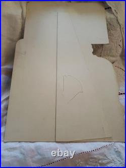 Vtg Pittsburgh Sun-Proof House Paint Counter Top Display Sign, Cardboard