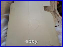 Vtg Pittsburgh Sun-Proof House Paint Counter Top Display Sign, Cardboard