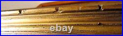 Vtg SEASCAPE Oil Canvas Painting Beach View Signed Antique 1972 Original FL 20C
