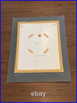 Vtg Sharon Niles Signed Oil on Canvas Board Painting Titled Broken Kaleidoscope