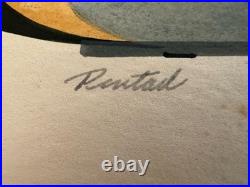 Vtg William P. Tyner Pintail Duck Orig. Signed Watercolor Painting