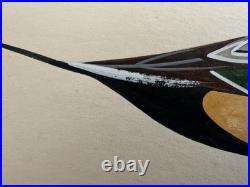 Vtg William P. Tyner Pintail Duck Orig. Signed Watercolor Painting