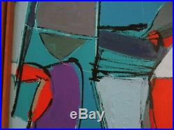 Walker Vintage Contemporary Modernism Painting Abstract Bold Modernism Cubism