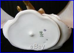 Wallendorf Porcelain Woman Lady Figurine Vintage German Hand Painted Signed