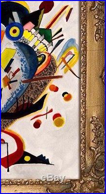 Wassily Kandinsky Original Signed Vintage Painting Rare No Print