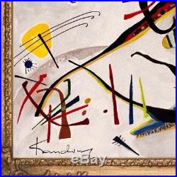 Wassily Kandinsky Original Signed Vintage Painting Rare No Print