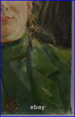 Woman portrait, vintage portrait painting, painting oil painting, art