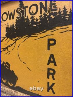 Yellowstone Art and Sign Vintage